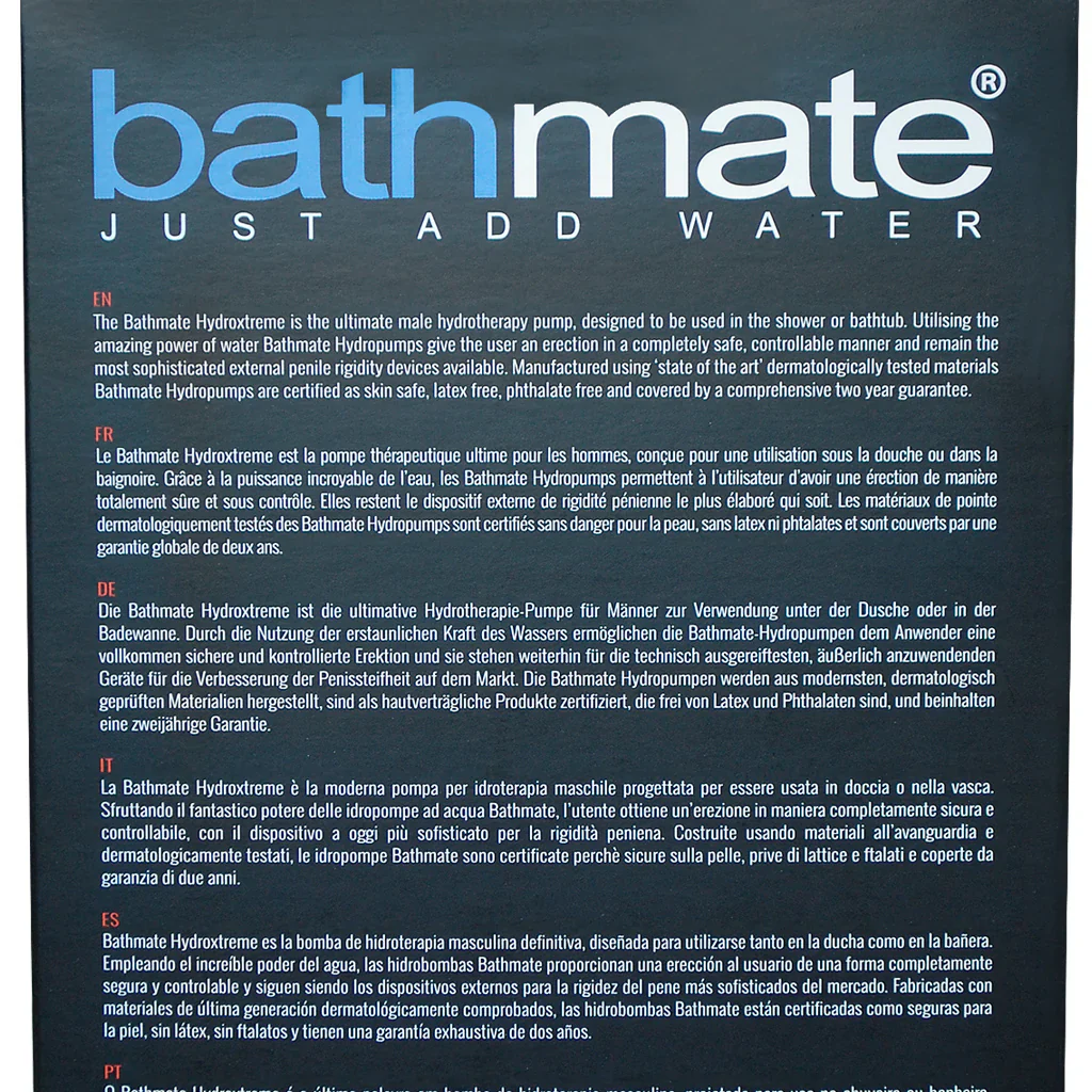 Bathmate HydroXtreme 8 Penis Pump Set - Image 7