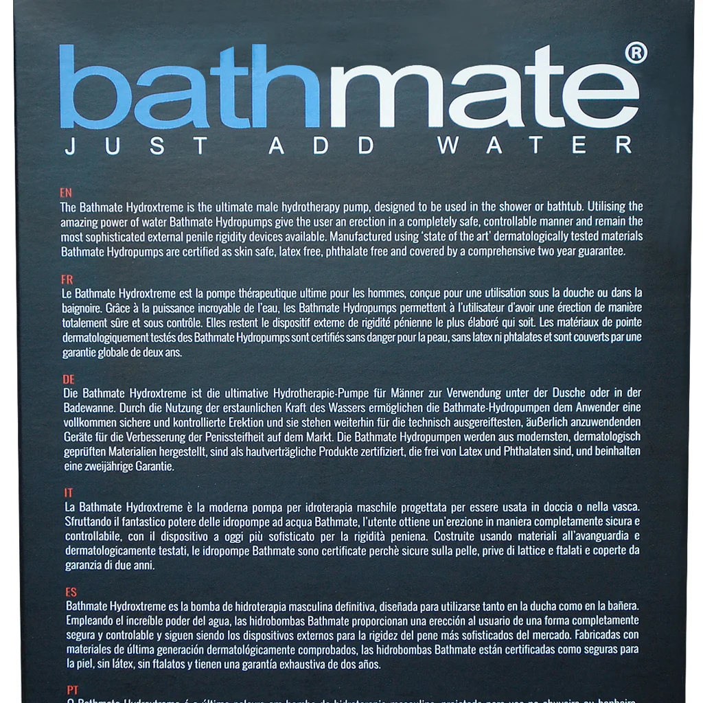 Bathmate HydroXtreme 9 Penis Pump Set - Image 7